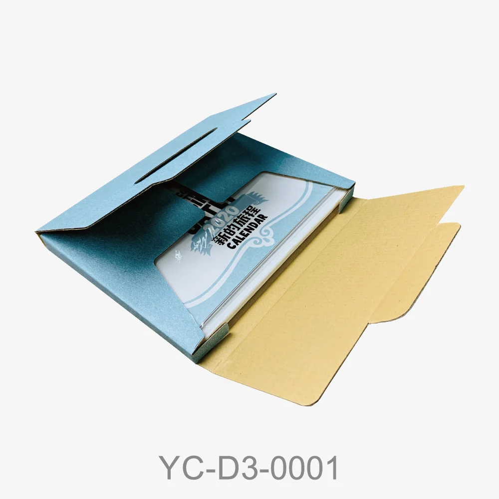 Custom corrugated cardboard book shape postal boxes book wrapped mailers